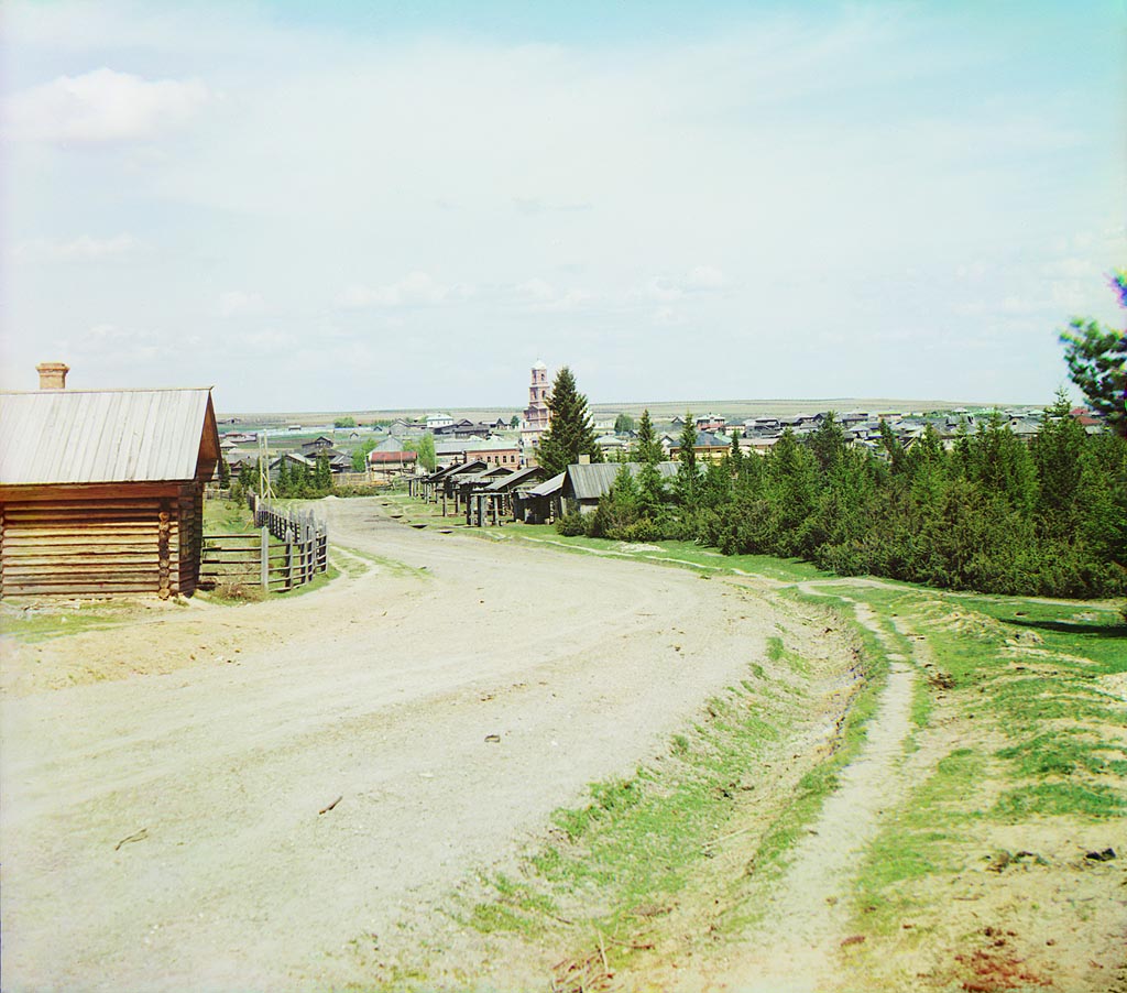С. М. Прокудин-Горский. Село Вильгорд по пути из Чердыни в с. Ныроб. 1912 г., май. С. М. Прокудин-Горский. Село Вильгорд по пути из Чердыни в с. Ныроб. 1912 г., май.