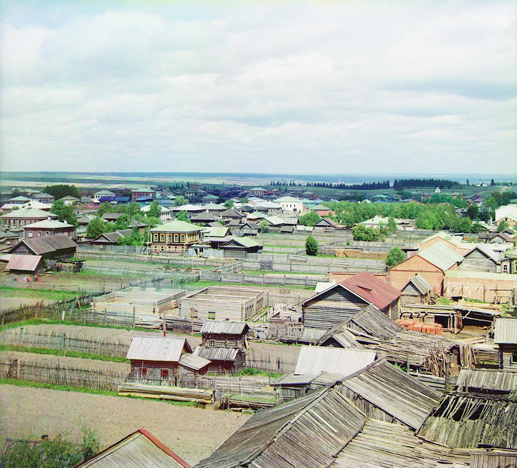 С. М. Прокудин-Горский. г. Чердынь. 1912 г., май. С. М. Прокудин-Горский. г. Чердынь. 1912 г., май.