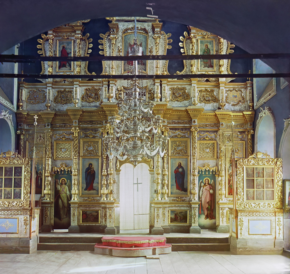 Иконостас в Троицком соборе в г. Ялуторовск.