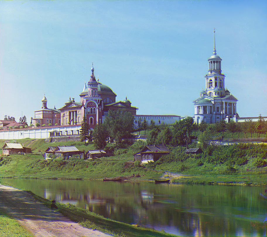 С. М. Прокудин-Горский. Борисоглебский мужской монастырь. [Торжок.] Лето 1910 года