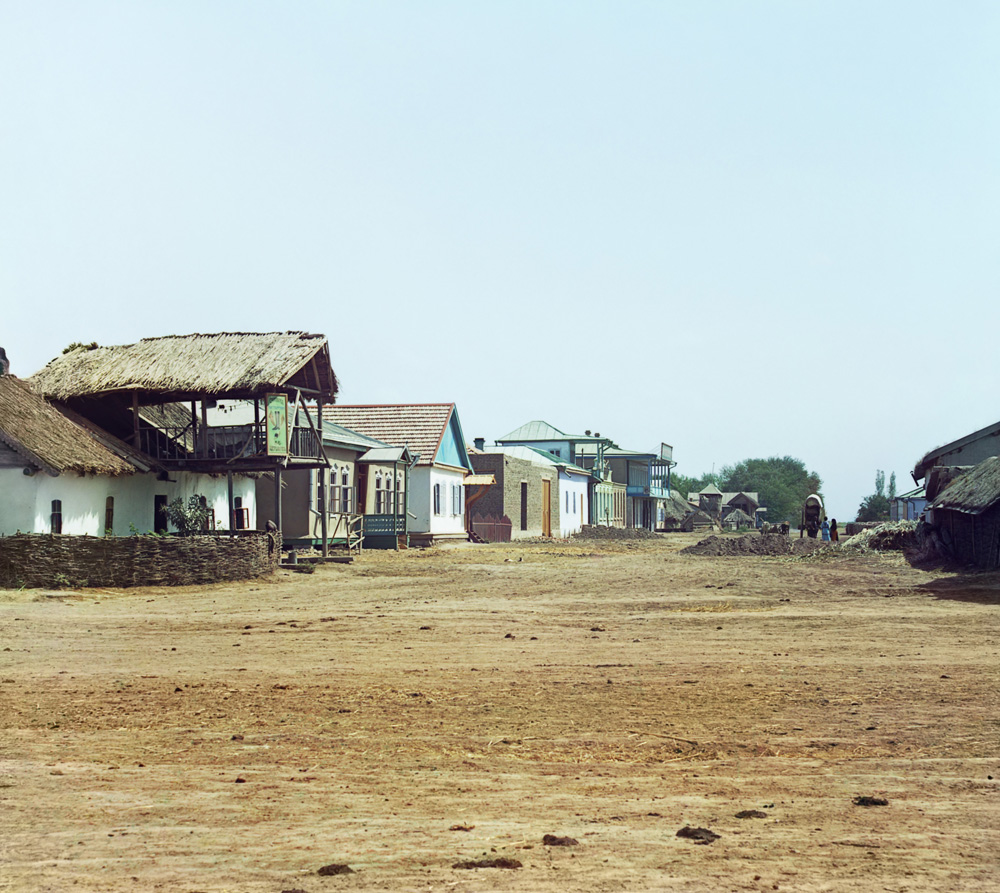 С. М. Прокудин-Горский. Пос. Петропавловское. Улица (77 дворов ). С. М. Прокудин-Горский. Пос. Петропавловское. Улица (77 дворов ).