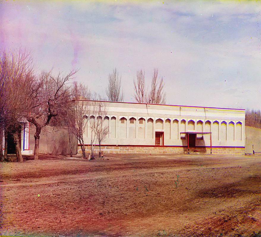 С. М. Прокудин-Горский. Дворец Эмира в саду Кари близ Бухары. 1911 г.
