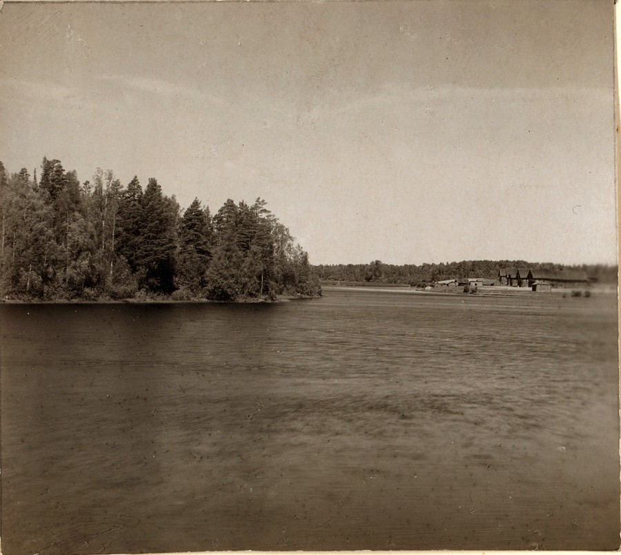С. М. Прокудин-Горский. На Сайменском озере 1916 г.